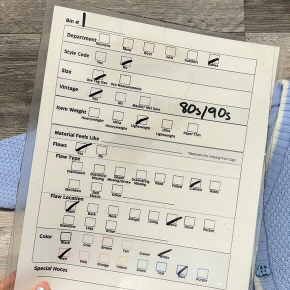 Vintage 80s 90s Chemise Lacoste Car Tree Blue White Babies 18M Cardigan Sweater - Picture 10 of 10